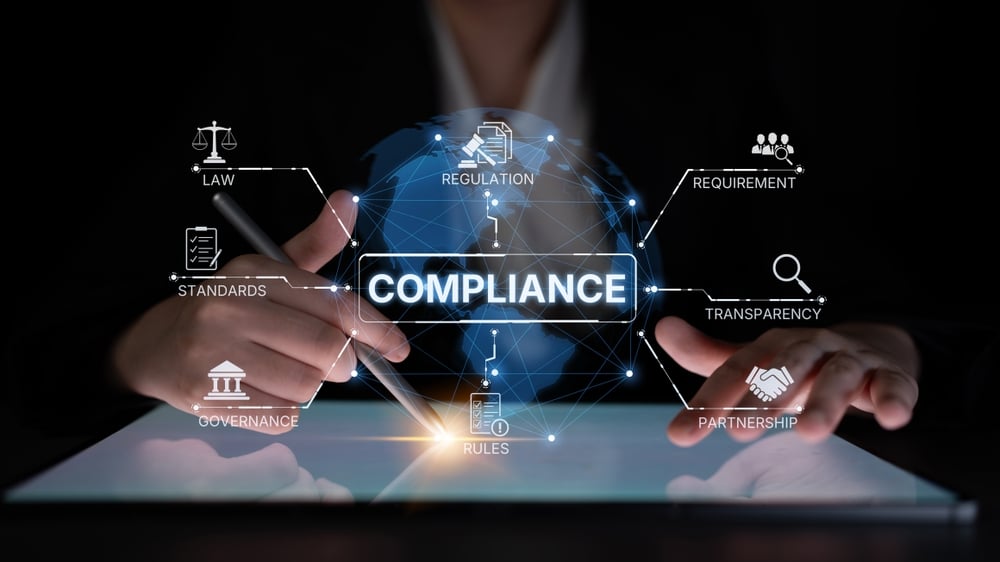 Compliance,Ensures,Alignment,With,Standards,,Laws,,And,Policies.,A,Strong