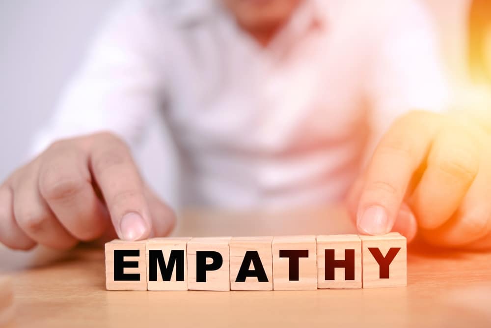 Empathy,,Text,Words,Typography,Written,On,Wooden,Blocks,,Life,And