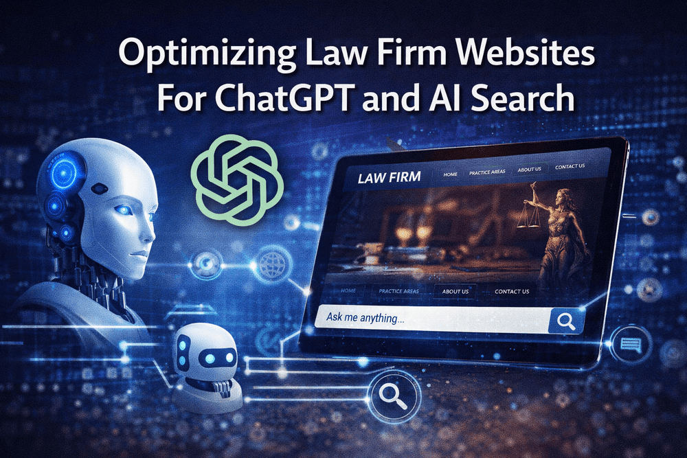 Optimizing Law Firm Websites For ChatGPT and AI Search Optimizing Law Firm Websites For ChatGPT and AI Search