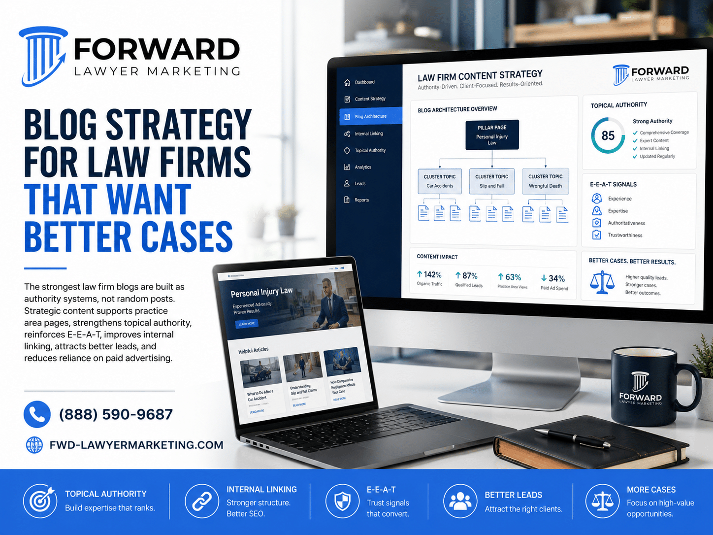 Blog Strategy For Law Firms That Want Better Cases
