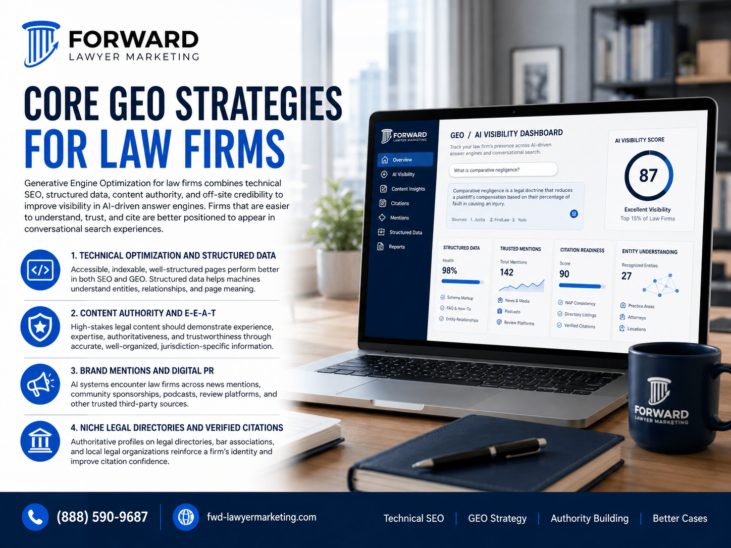 Core GEO Strategies For Law Firms