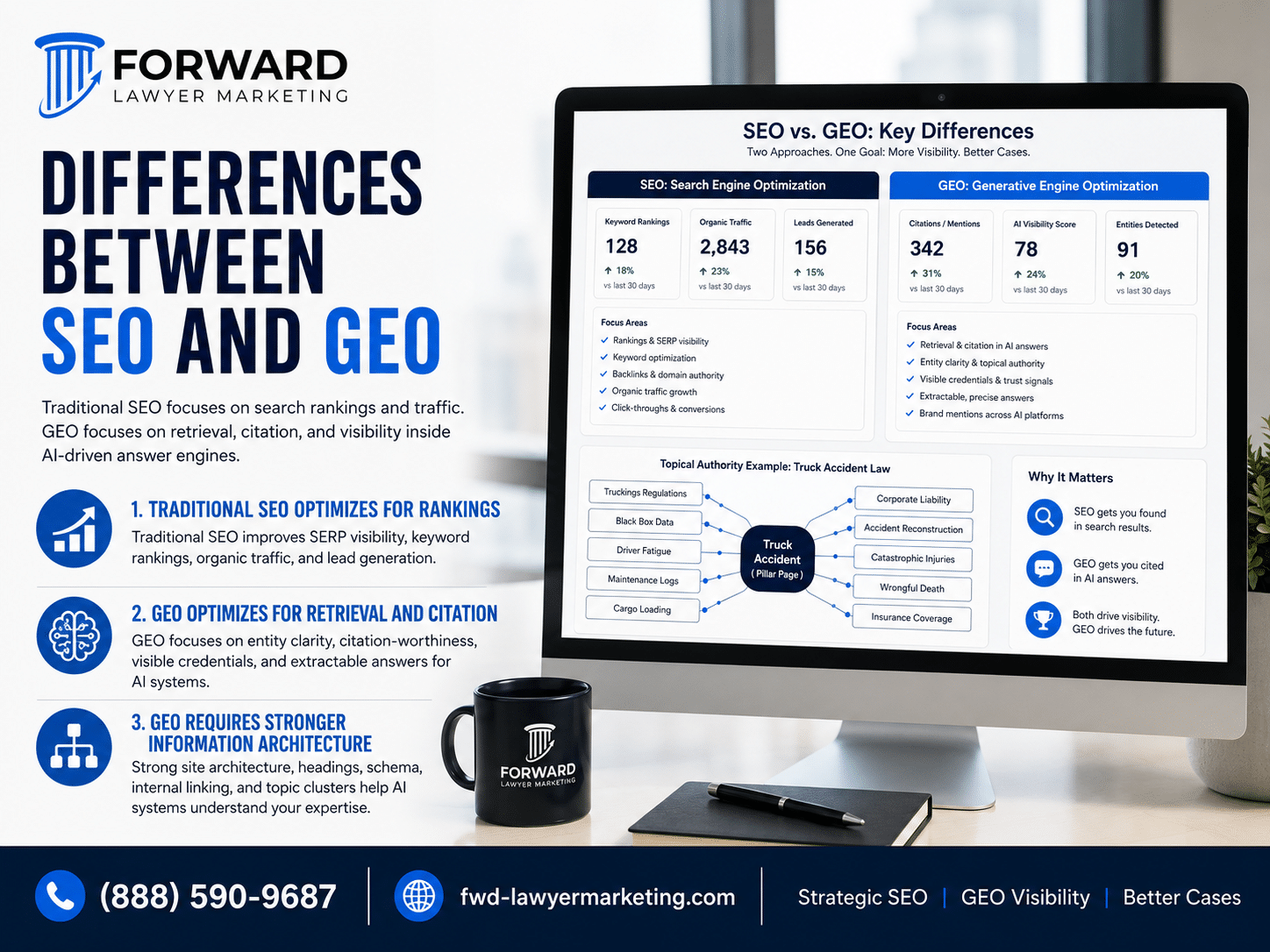 Differences Between SEO And GEO