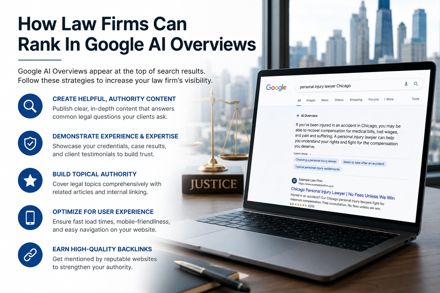 HOW LAW FIRMS CAN RANK IN AI OVERVIEWS