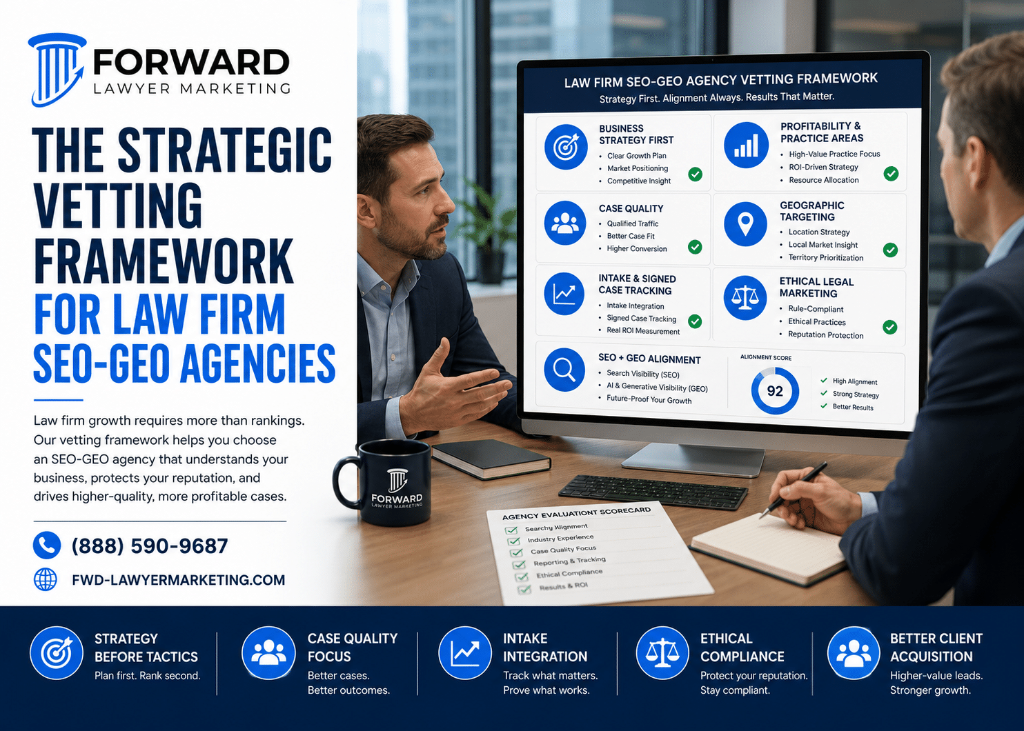 The Strategic Vetting Framework For Law Firm SEO-GEO Agencies