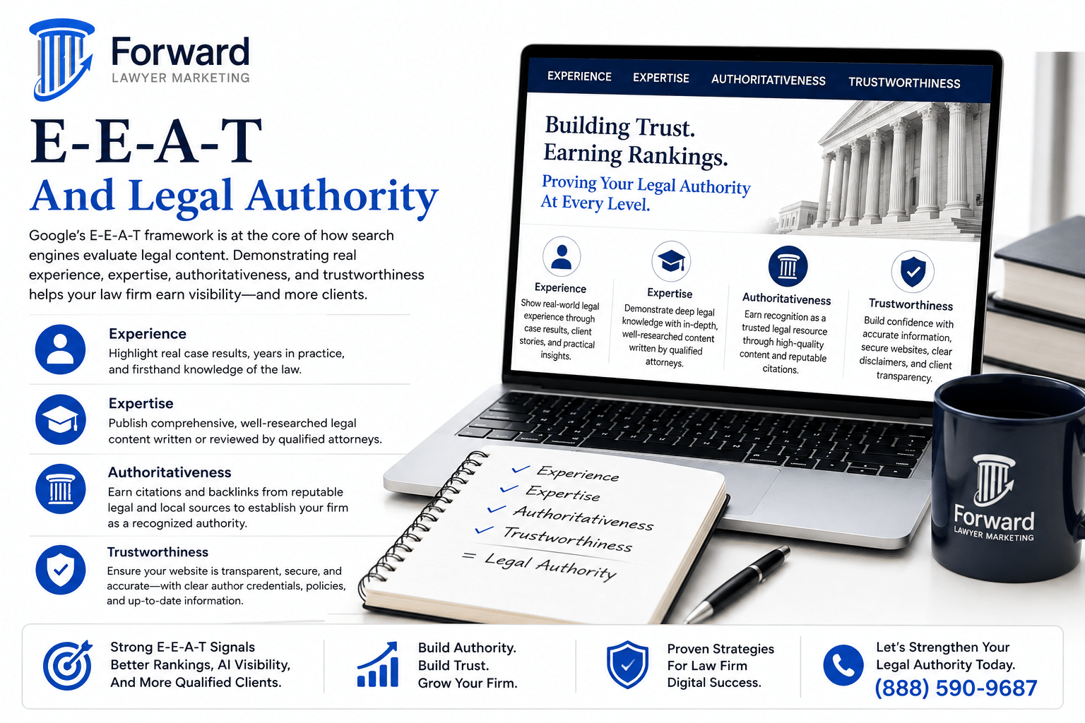 E-E-A-T And Legal Authority - Forward Lawyer Marketing, LLC E-E-A-T And Legal Authority