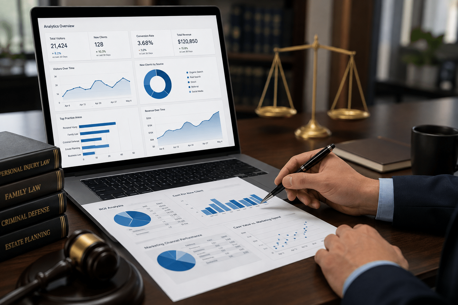 Law Firm Analytics And ROI Measurement