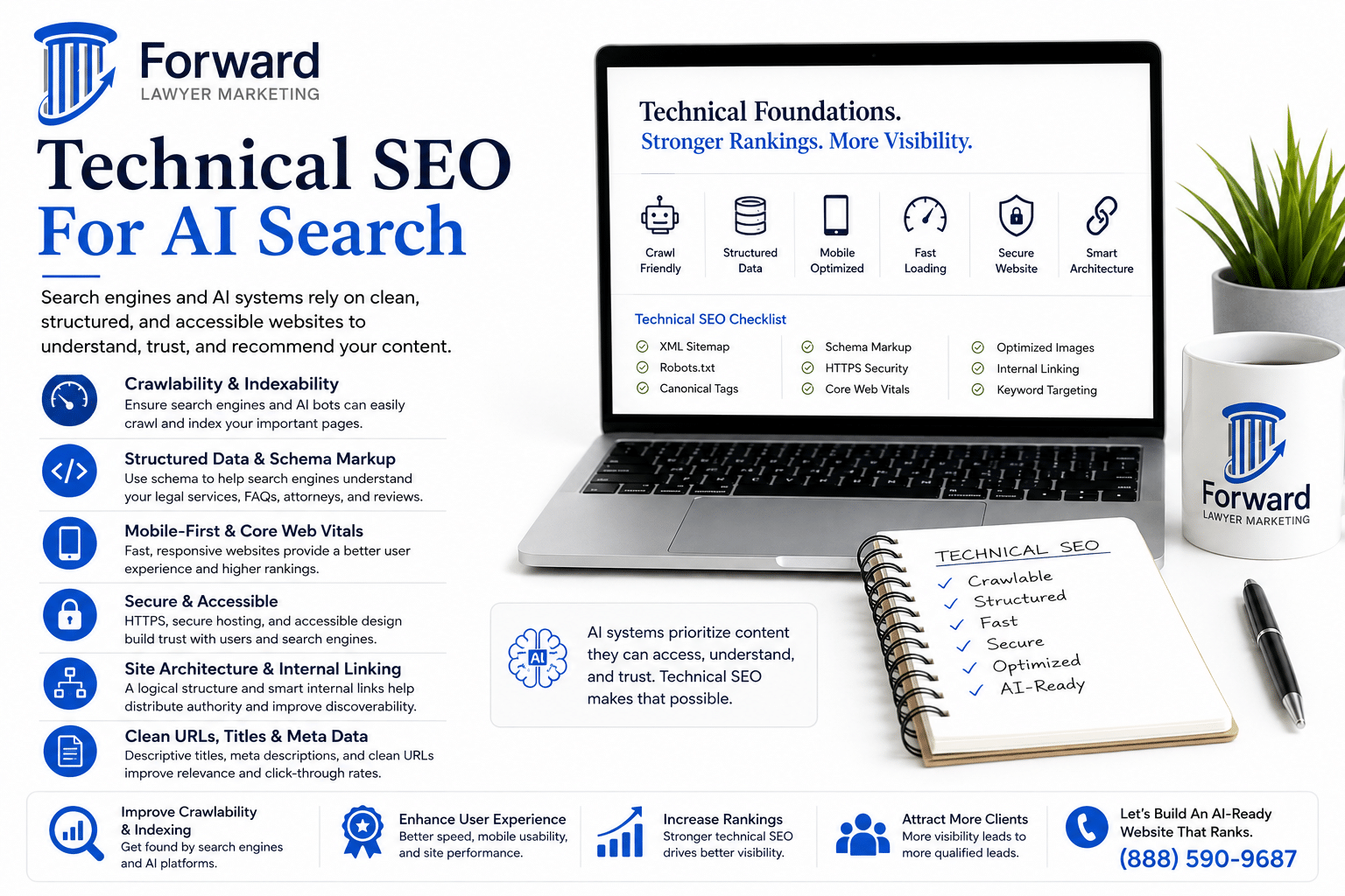 Technical SEO For AI Search - Forward Lawyer Marketing, LLC Technical SEO For AI Search