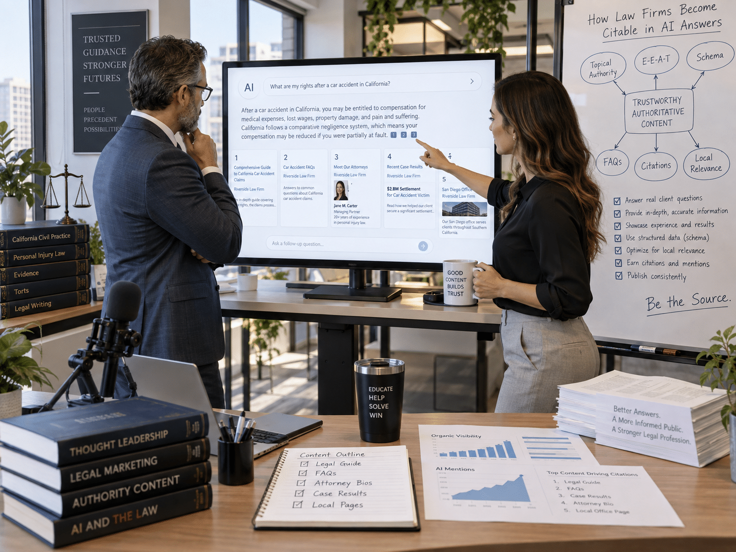How Law Firms Can Become Citable Sources In AI Answers